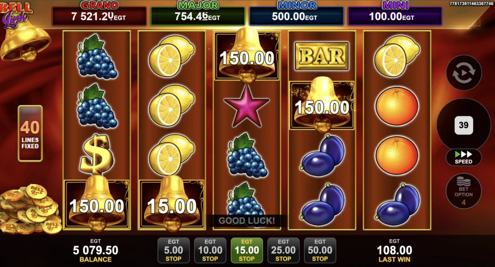 40 Shining Crown Bell Link gameplay
